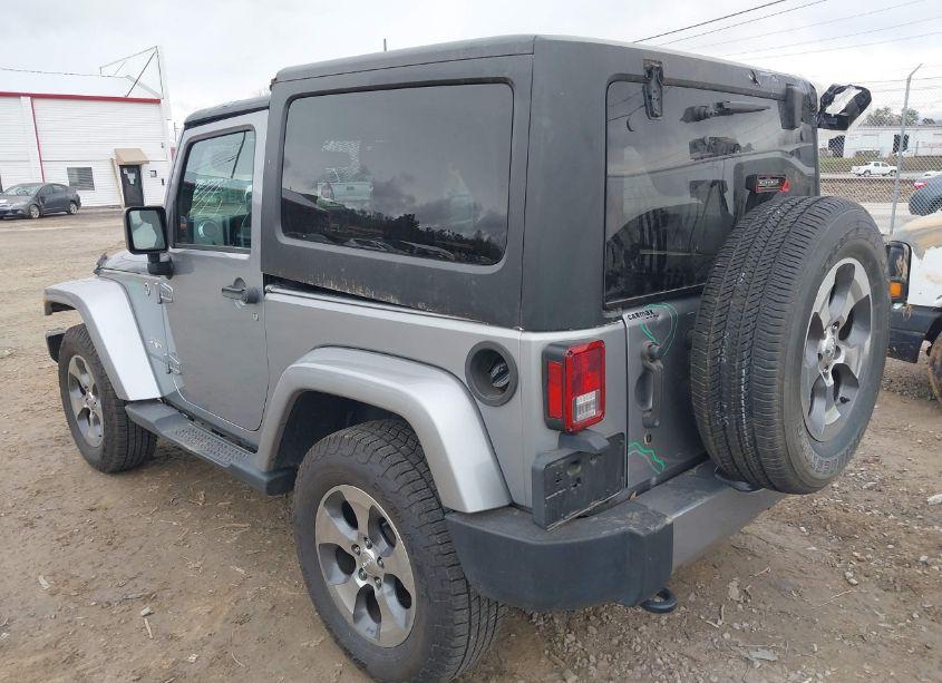 Photo 3 of 2017 Jeep Wrangler SAHARA 4X4 (VIN 1C4AJWBG6HL755551)