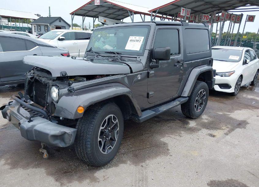 Photo 2 of 2018 Jeep Wrangler JK SAHARA 4X4 (VIN 1C4AJWBG6JL857471)