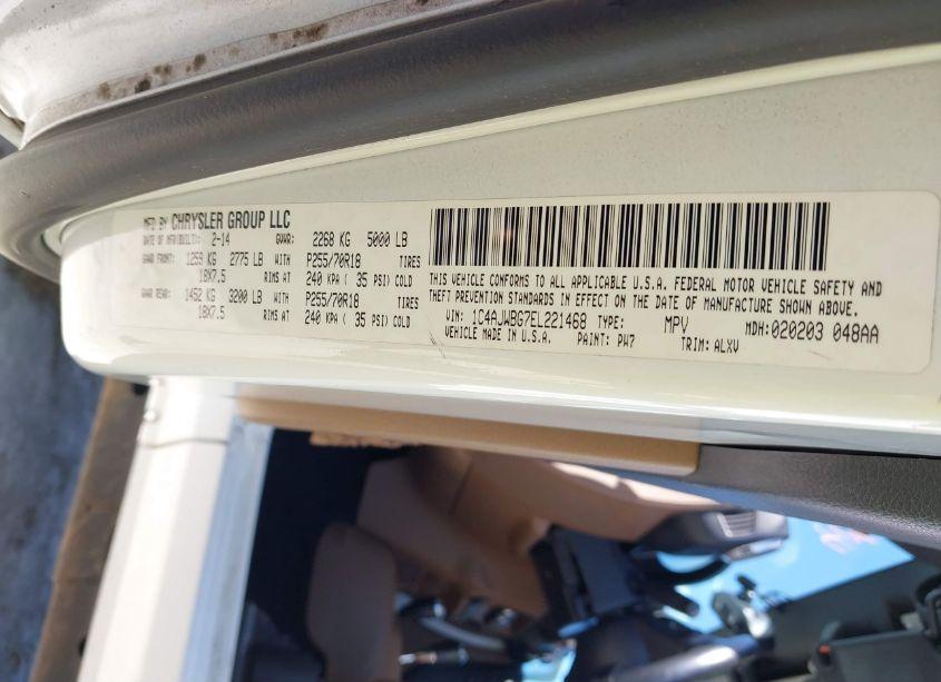 Photo 9 of 2014 Jeep Wrangler SAHARA (VIN 1C4AJWBG7EL221468)