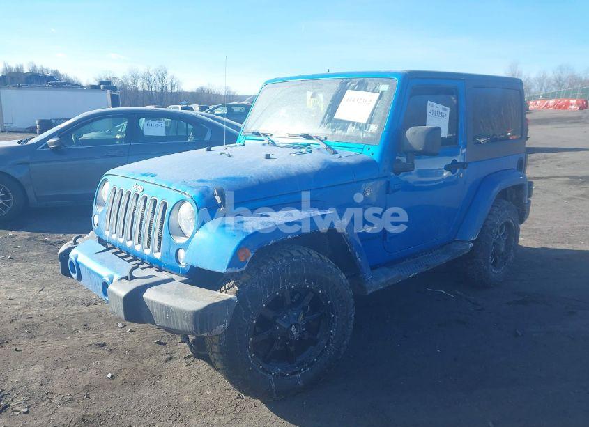Photo 2 of 2016 Jeep Wrangler SAHARA (VIN 1C4AJWBG7GL102208)