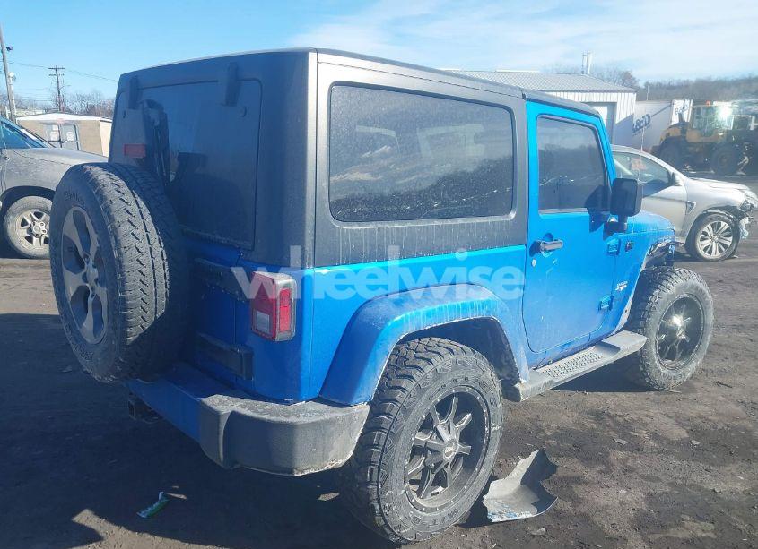 Photo 4 of 2016 Jeep Wrangler SAHARA (VIN 1C4AJWBG7GL102208)