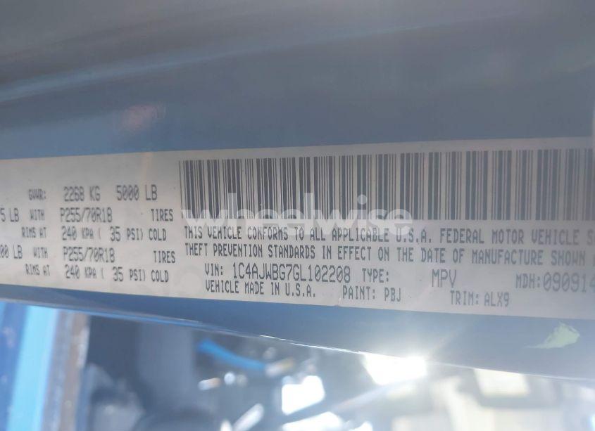 Photo 9 of 2016 Jeep Wrangler SAHARA (VIN 1C4AJWBG7GL102208)