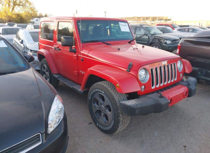 2018 Jeep Wrangler JK SAHARA 4X4 (VIN 1C4AJWBG7JL882489) main photo