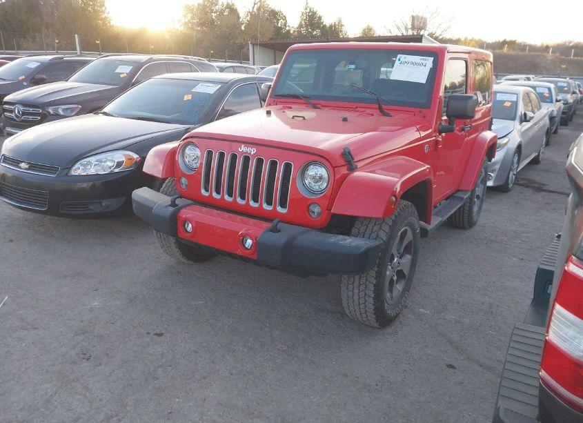 Photo 2 of 2018 Jeep Wrangler JK SAHARA 4X4 (VIN 1C4AJWBG7JL882489)
