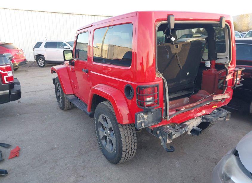 Photo 3 of 2018 Jeep Wrangler JK SAHARA 4X4 (VIN 1C4AJWBG7JL882489)