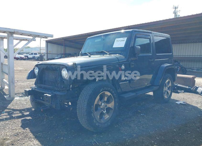 Photo 2 of 2017 Jeep Wrangler SAHARA 4X4 (VIN 1C4AJWBG8HL728402)