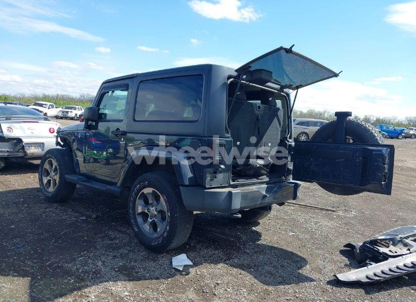 Photo 3 of 2017 Jeep Wrangler SAHARA 4X4 (VIN 1C4AJWBG8HL728402)