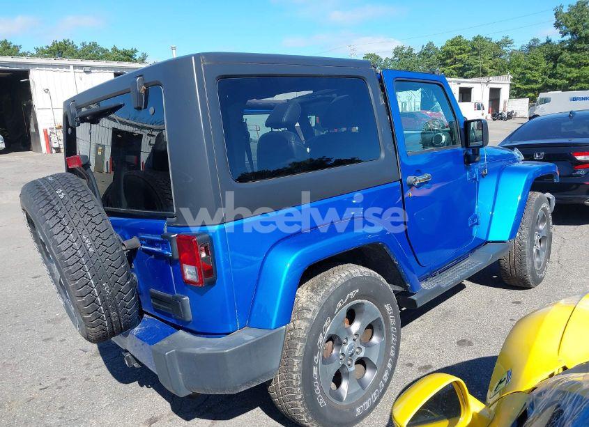 Photo 4 of 2016 Jeep Wrangler SAHARA (VIN 1C4AJWBGXGL128530)