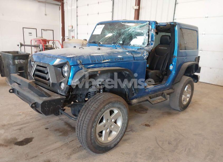 Photo 2 of 2015 Jeep Wrangler RUBICON (VIN 1C4BJWCG3FL568848)