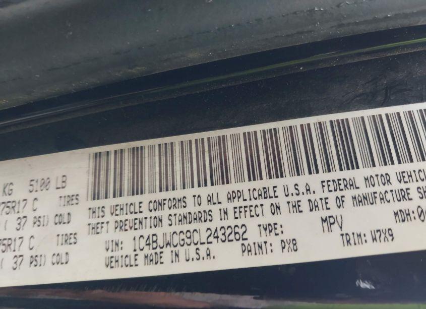 Photo 9 of 2012 Jeep Wrangler RUBICON (VIN 1C4BJWCG9CL243262)