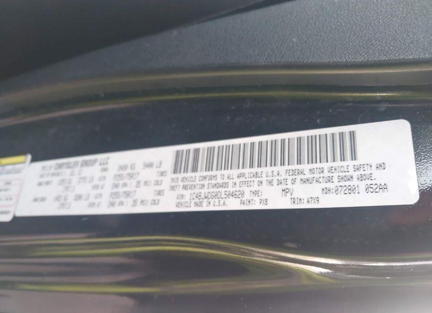 Photo 9 of 2013 Jeep Wrangler UNLIMITED SPORT (VIN 1C4BJWDG0DL504620)