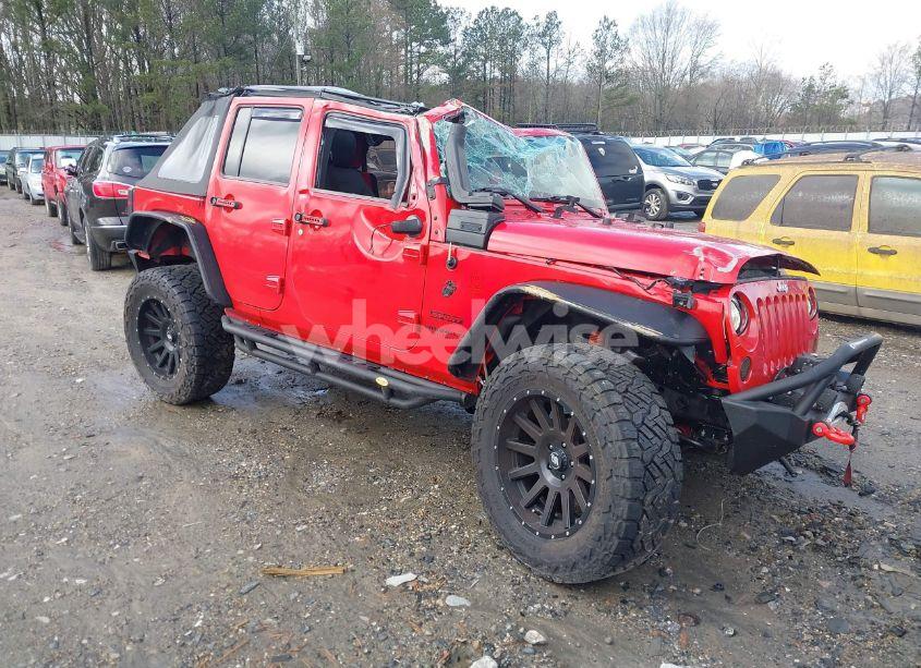 2014 Jeep Wrangler UNLIMITED SPORT (VIN 1C4BJWDG0EL139518) main photo