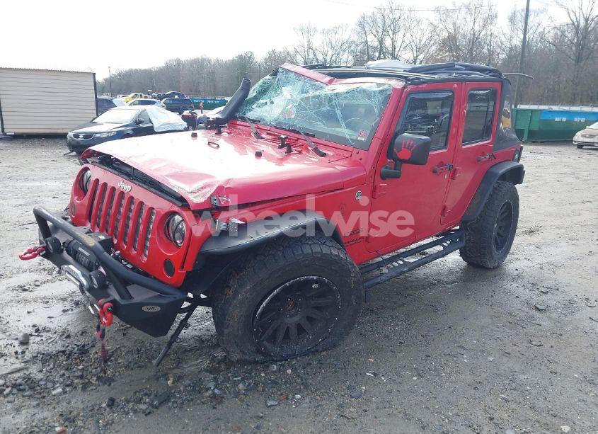Photo 2 of 2014 Jeep Wrangler UNLIMITED SPORT (VIN 1C4BJWDG0EL139518)