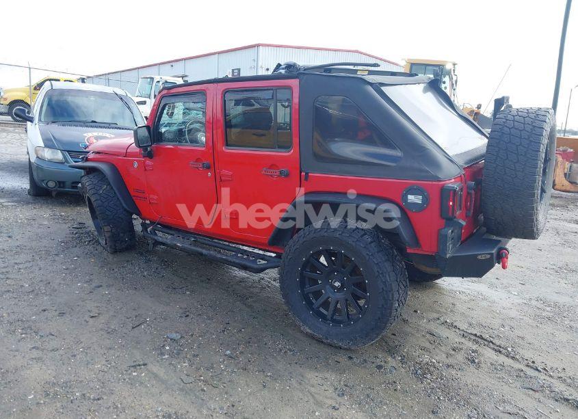 Photo 3 of 2014 Jeep Wrangler UNLIMITED SPORT (VIN 1C4BJWDG0EL139518)