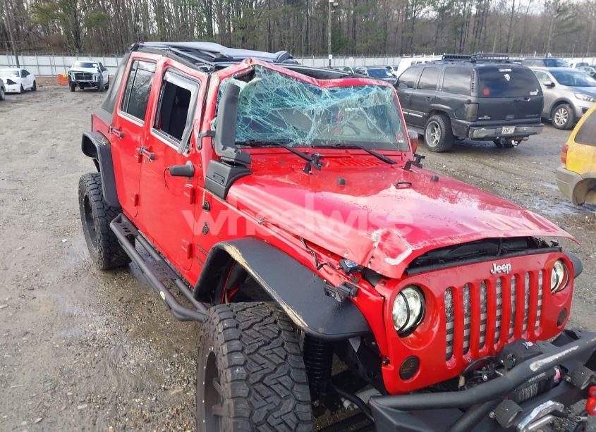 Photo 6 of 2014 Jeep Wrangler UNLIMITED SPORT (VIN 1C4BJWDG0EL139518)