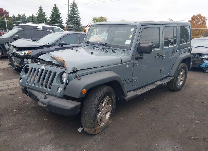 Photo 2 of 2014 Jeep Wrangler UNLIMITED SPORT (VIN 1C4BJWDG0EL313121)