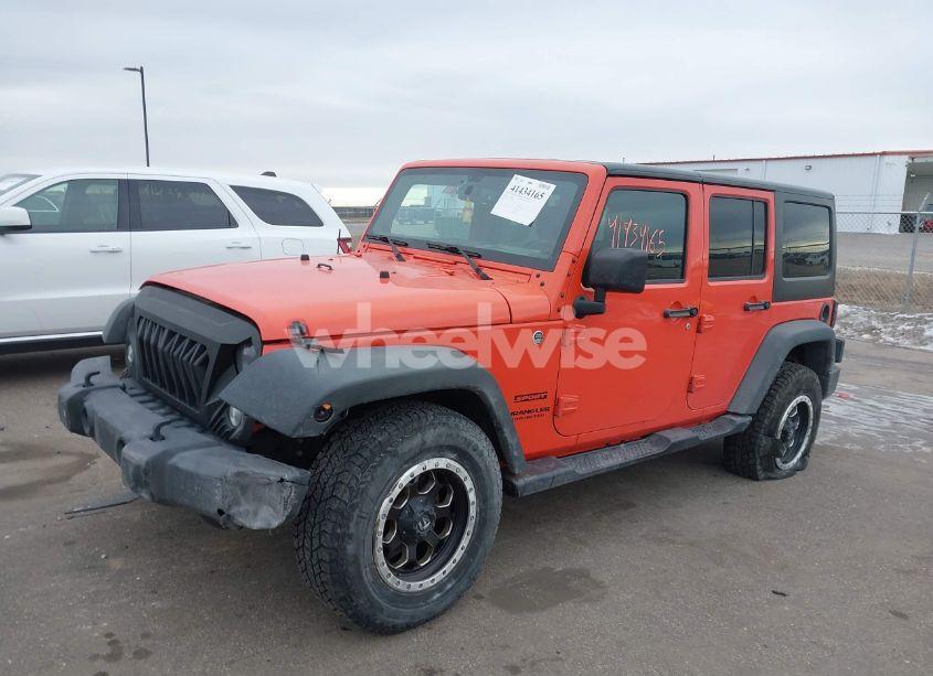 Photo 2 of 2015 Jeep Wrangler UNLIMITED SPORT (VIN 1C4BJWDG0FL727792)