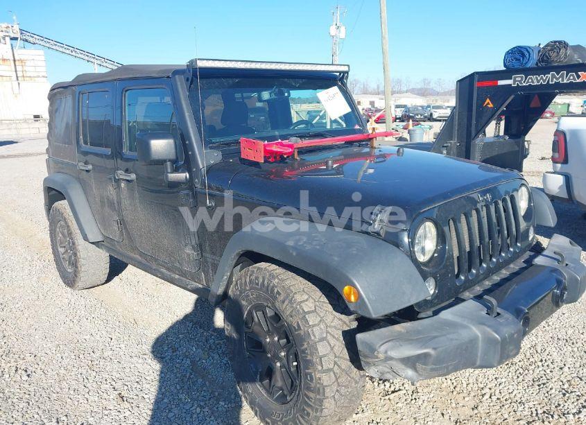 2016 Jeep Wrangler UNLIMITED WILLYS WHEELER (VIN 1C4BJWDG0GL123581) main photo