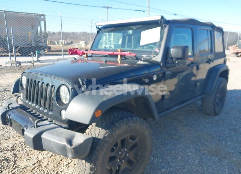 Photo 2 of 2016 Jeep Wrangler UNLIMITED WILLYS WHEELER (VIN 1C4BJWDG0GL123581)