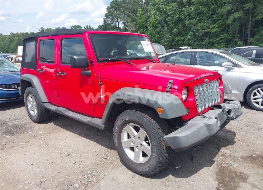 2016 Jeep Wrangler UNLIMITED SPORT (VIN 1C4BJWDG0GL176104) main photo