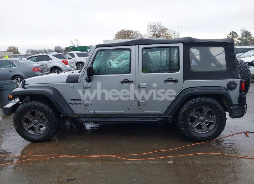 Photo 14 of 2017 Jeep Wrangler UNLIMITED SPORT 4X4 (VIN 1C4BJWDG0HL521729)