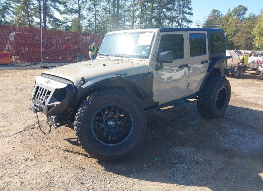 Photo 2 of 2017 Jeep Wrangler UNLIMITED SPORT 4X4 (VIN 1C4BJWDG0HL584118)