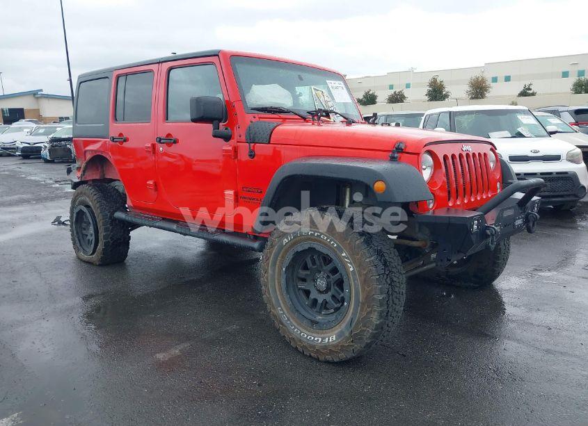 2017 Jeep Wrangler UNLIMITED WILLY WHEELER 4X4 (VIN 1C4BJWDG0HL588864) main photo