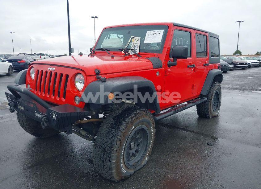 Photo 2 of 2017 Jeep Wrangler UNLIMITED WILLY WHEELER 4X4 (VIN 1C4BJWDG0HL588864)