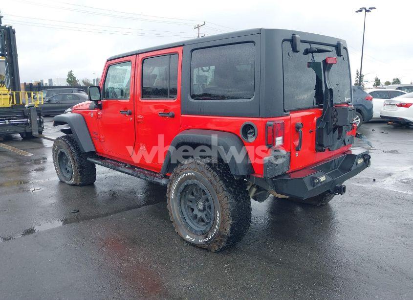 Photo 3 of 2017 Jeep Wrangler UNLIMITED WILLY WHEELER 4X4 (VIN 1C4BJWDG0HL588864)