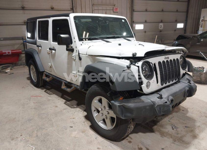 2017 Jeep Wrangler UNLIMITED SPORT 4X4 (VIN 1C4BJWDG0HL596799) main photo