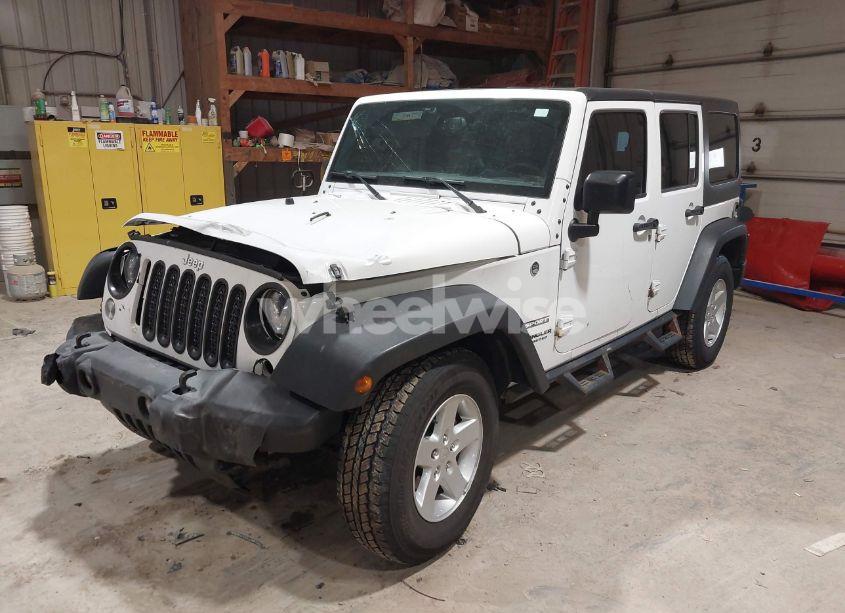 Photo 2 of 2017 Jeep Wrangler UNLIMITED SPORT 4X4 (VIN 1C4BJWDG0HL596799)