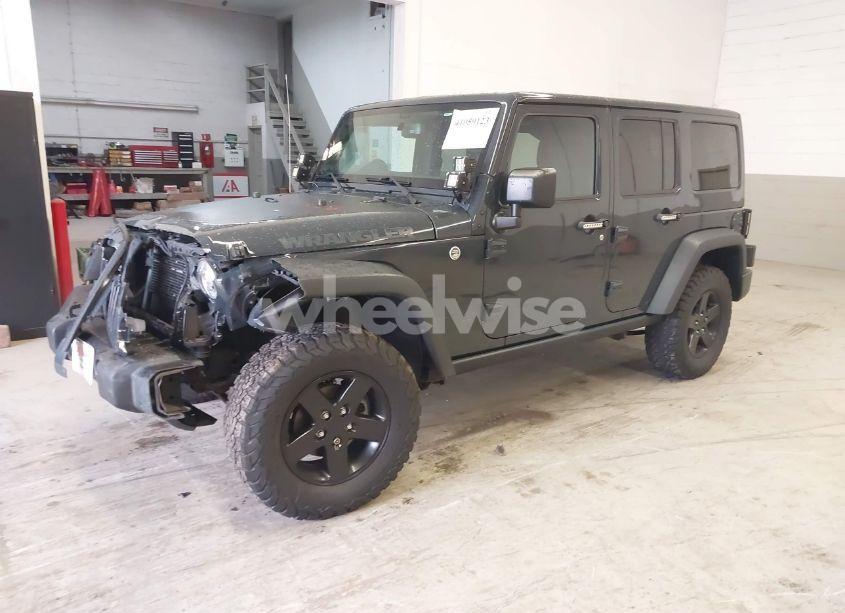 Photo 2 of 2017 Jeep Wrangler UNLIMITED BIG BEAR 4X4 (VIN 1C4BJWDG0HL703673)