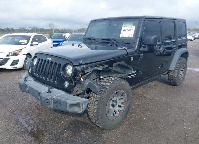 Photo 6 of 2017 Jeep Wrangler UNLIMITED SPORT 4X4 (VIN 1C4BJWDG0HL715080)