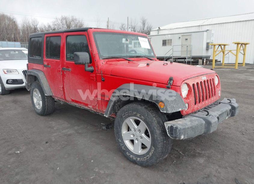 2018 Jeep Wrangler JK UNLIMITED SPORT S 4X4 (VIN 1C4BJWDG0JL807344) main photo