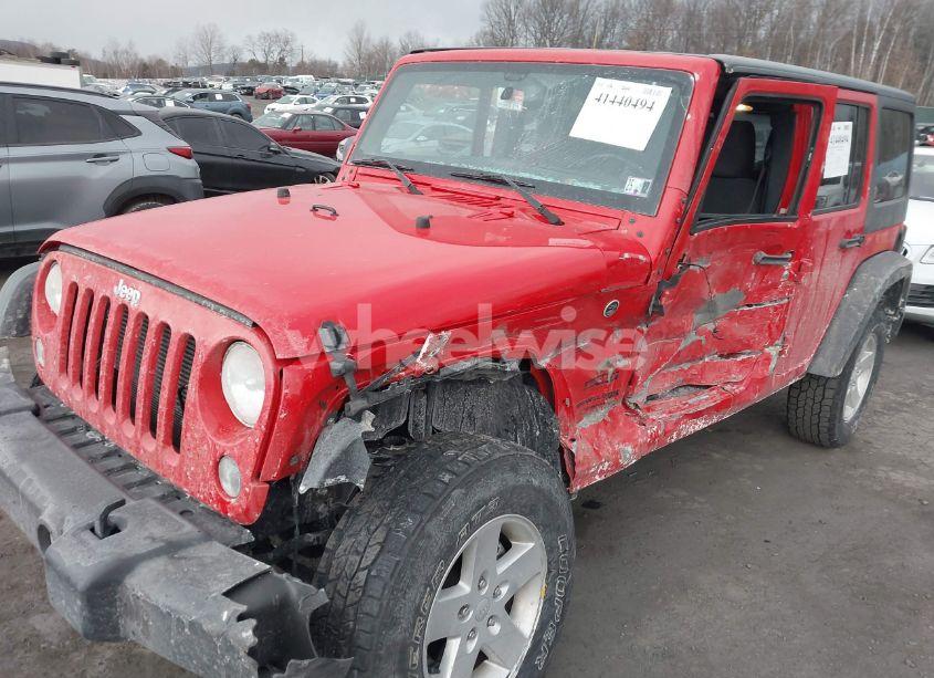 Photo 6 of 2018 Jeep Wrangler JK UNLIMITED SPORT S 4X4 (VIN 1C4BJWDG0JL807344)