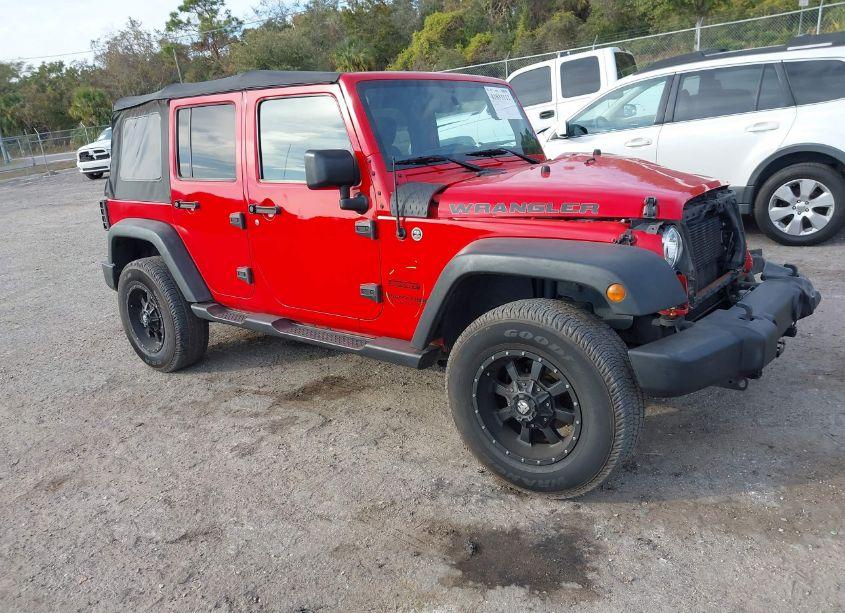 2018 Jeep Wrangler JK UNLIMITED SPORT S 4X4 (VIN 1C4BJWDG0JL814231) main photo