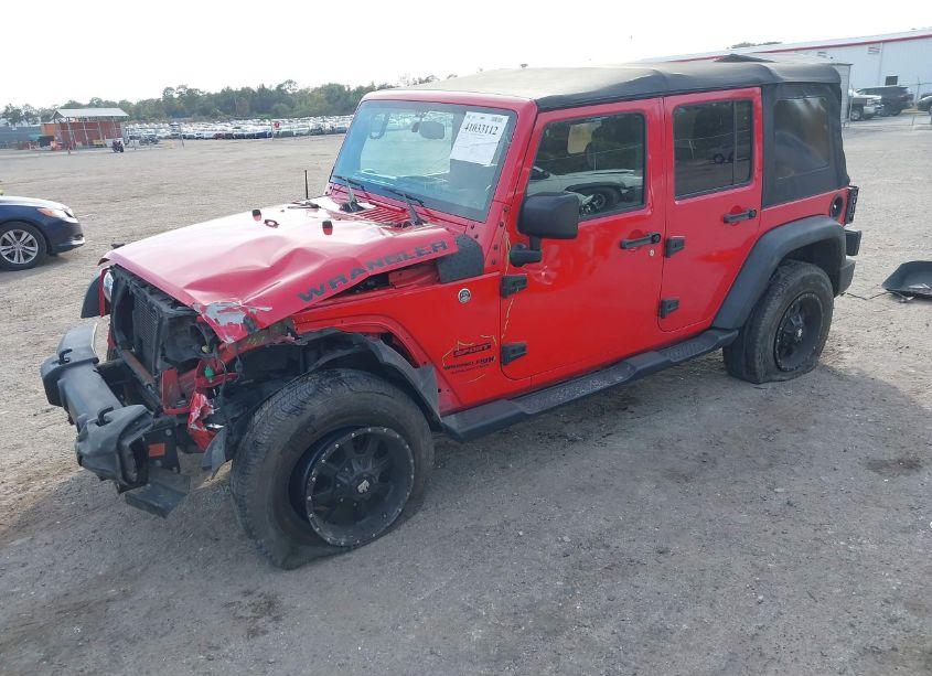 Photo 2 of 2018 Jeep Wrangler JK UNLIMITED SPORT S 4X4 (VIN 1C4BJWDG0JL814231)