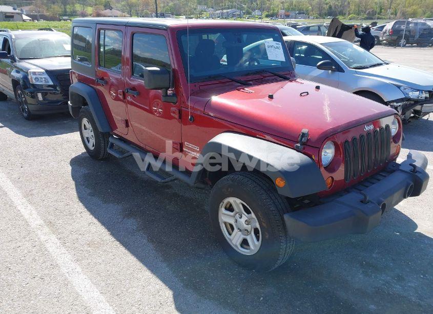 2012 Jeep Wrangler UNLIMITED SPORT (VIN 1C4BJWDG1CL263553) main photo