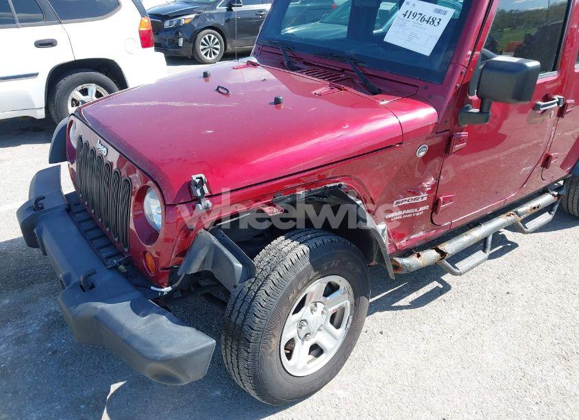 Photo 17 of 2012 Jeep Wrangler UNLIMITED SPORT (VIN 1C4BJWDG1CL263553)
