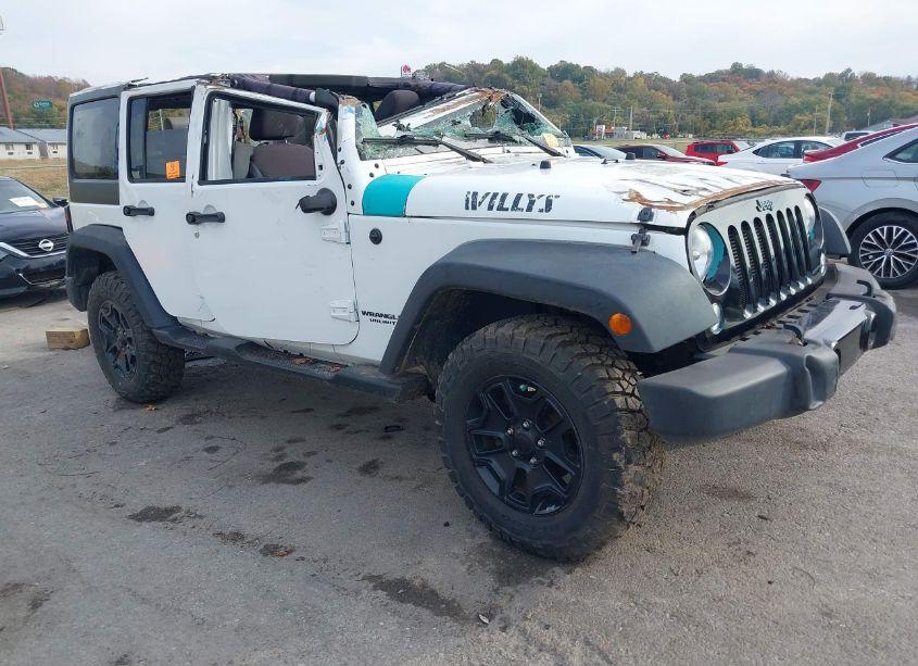 2014 Jeep Wrangler UNLIMITED WILLYS WHEELER (VIN 1C4BJWDG1EL327271) main photo