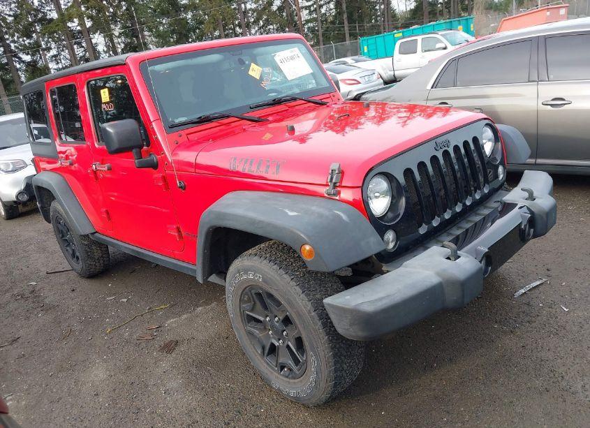 2016 Jeep Wrangler UNLIMITED WILLYS WHEELER (VIN 1C4BJWDG1GL122164) main photo