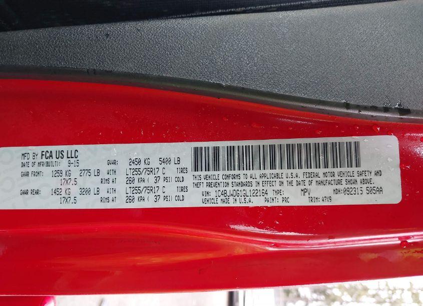 Photo 9 of 2016 Jeep Wrangler UNLIMITED WILLYS WHEELER (VIN 1C4BJWDG1GL122164)