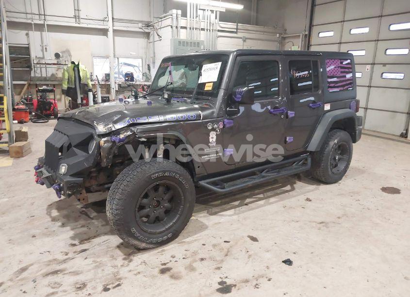 Photo 2 of 2016 Jeep Wrangler UNLIMITED SPORT (VIN 1C4BJWDG1GL164642)