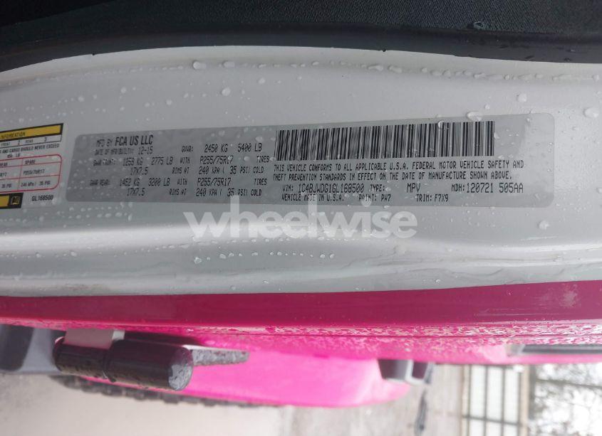 Photo 9 of 2016 Jeep Wrangler UNLIMITED FREEDOM (VIN 1C4BJWDG1GL168500)