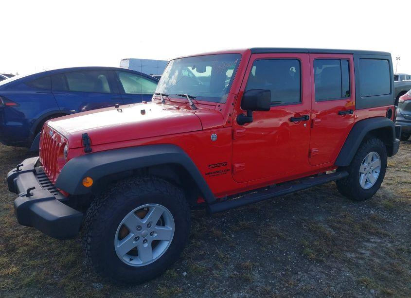 Photo 2 of 2016 Jeep Wrangler UNLIMITED SPORT (VIN 1C4BJWDG1GL219686)