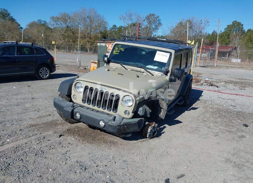 Photo 2 of 2017 Jeep Wrangler UNLIMITED SPORT 4X4 (VIN 1C4BJWDG1HL568459)