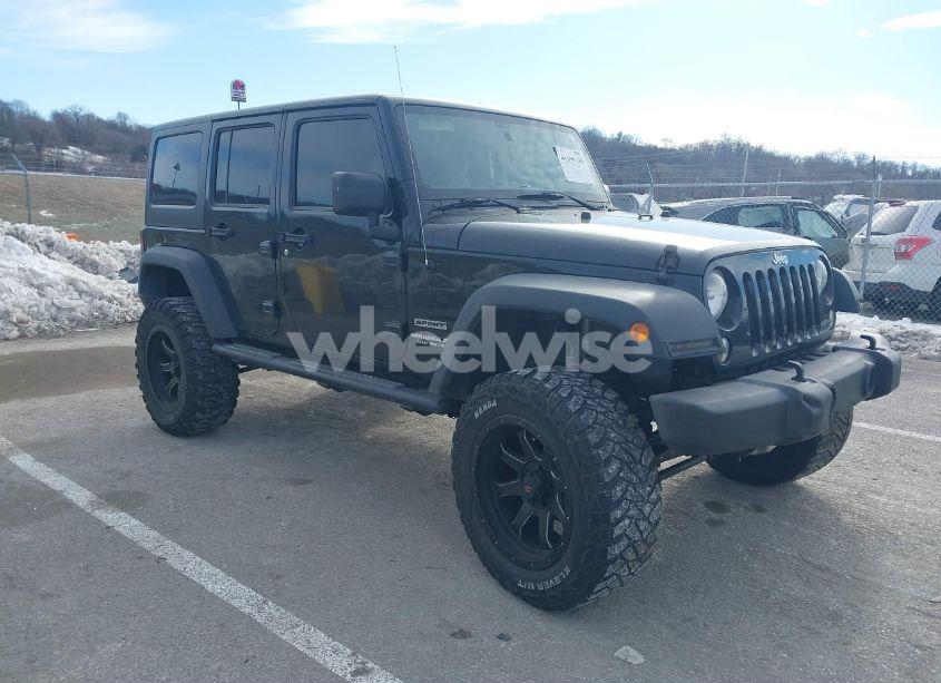 2017 Jeep Wrangler UNLIMITED SPORT 4X4 (VIN 1C4BJWDG1HL733474) main photo
