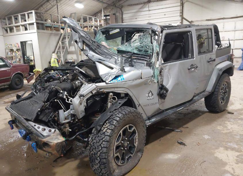 Photo 2 of 2014 Jeep Wrangler UNLIMITED SPORT (VIN 1C4BJWDG2EL145501)