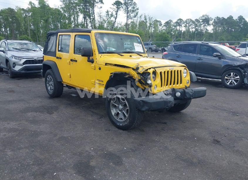 2015 Jeep Wrangler UNLIMITED SPORT (VIN 1C4BJWDG2FL643375) main photo