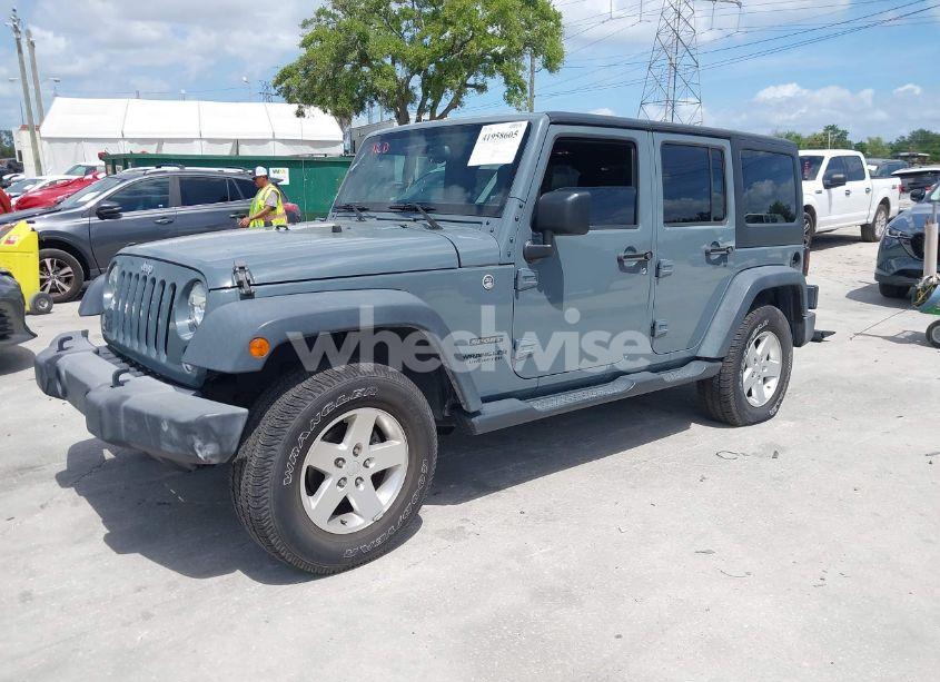 Photo 2 of 2015 Jeep Wrangler UNLIMITED SPORT (VIN 1C4BJWDG2FL730323)